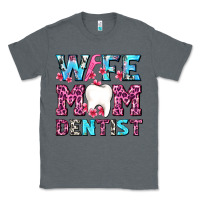 Charcoal Heather Wife Mom Dentist With Tooth And Floss Classic Tee - AdoDesignShop