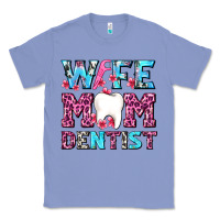 Colony Blue Wife Mom Dentist With Tooth And Floss Classic Tee - AdoDesignShop