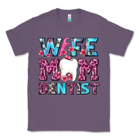 Lavender Wife Mom Dentist With Tooth And Floss Classic Tee - AdoDesignShop