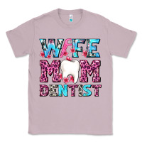 Lilac Wife Mom Dentist With Tooth And Floss Classic Tee - AdoDesignShop