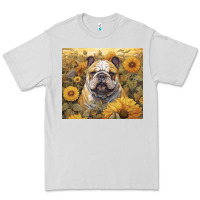 Dove Grey bulldog Premium Tee - Unal Design
