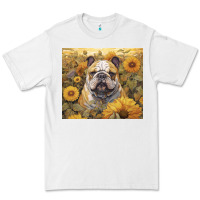White bulldog Premium Tee - Unal Design