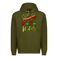 Army Green papa cito sombrero Premium Hoodie - BarkalooDesign