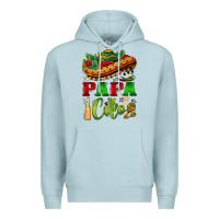 Blue Mist papa cito sombrero Premium Hoodie - BarkalooDesign