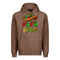 Chestnut papa cito sombrero Premium Hoodie - BarkalooDesign