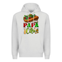 Dove Grey papa cito sombrero Premium Hoodie - BarkalooDesign