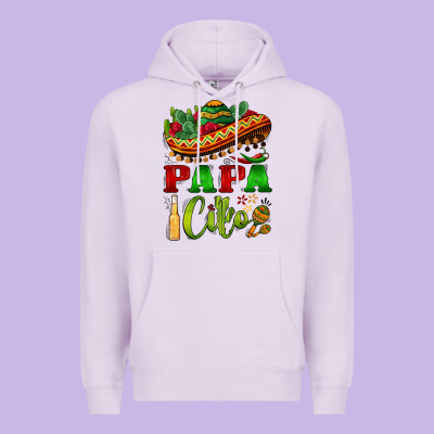 Papa Cito Sombrero Premium Hoodie Designed By Barkaloodesign