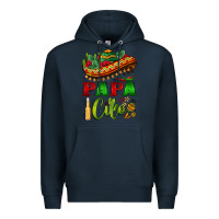Navy papa cito sombrero Premium Hoodie - BarkalooDesign