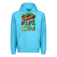 Ocean Blue papa cito sombrero Premium Hoodie - BarkalooDesign