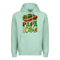 Seafoam papa cito sombrero Premium Hoodie - BarkalooDesign