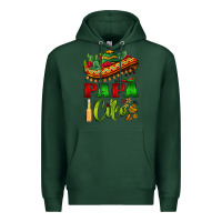 Sports Green papa cito sombrero Premium Hoodie - BarkalooDesign