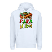 White papa cito sombrero Premium Hoodie - BarkalooDesign