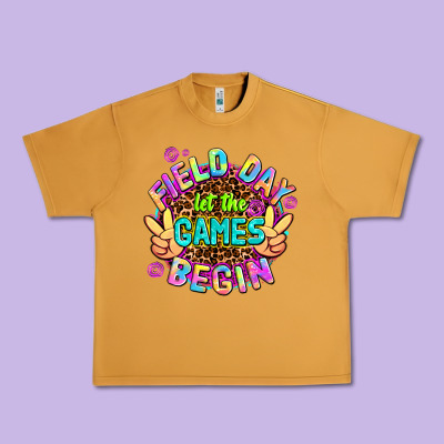 Field Day Let The Games Begin Urban Heavy Tee Designed By Adodesignshop