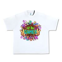 White field day let the games begin Urban Heavy Tee - AdoDesignShop