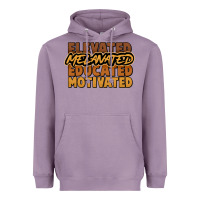 Lavender elevated melanated educated motivated Heavyweight Hoodie - NancyCooperArtShop