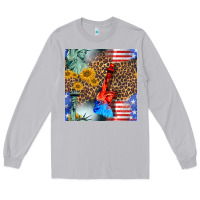 Moon Dust statue of liberty american flag Long Sleeve Tee - BundleAndBundleShop