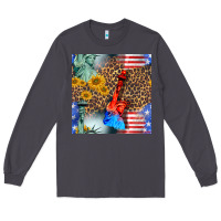 Smoke statue of liberty american flag Long Sleeve Tee - BundleAndBundleShop