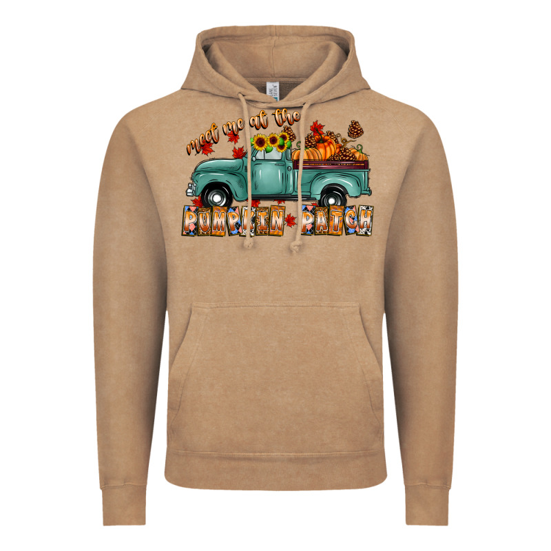 Meet Me Af The Pumpkin Patch Vintage Hoodie by CowhideDigitalArt | Teevron
