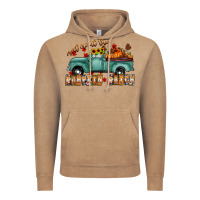 Vintage Coffee meet me af the pumpkin patch Vintage Hoodie - CowhideDigitalArt