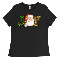 Black Christmas santa clause joy Ladies Tee - AdoDesignShop