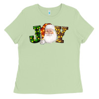 Matcha Christmas santa clause joy Ladies Tee - AdoDesignShop