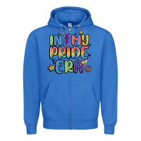 True Royal in my pride era Zipper Hoodie - MaliasSmallBusiness