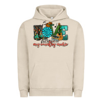 Pigment French Oak Western love my country music Urban Hoodie - HowdyJamesFarm