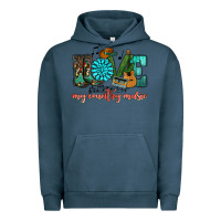 Pigment Midnight Navy Western love my country music Urban Hoodie - HowdyJamesFarm