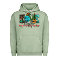Pigment Oil Green Western love my country music Urban Hoodie - HowdyJamesFarm