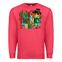 Cardinal give thanks bro Premium Sweatshirt - MaliasSmallBusiness