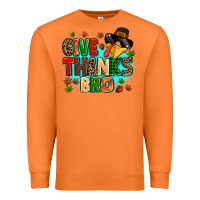 Carrot give thanks bro Premium Sweatshirt - MaliasSmallBusiness