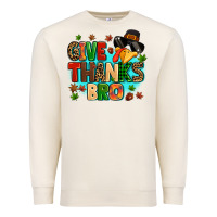 Sandshell give thanks bro Premium Sweatshirt - MaliasSmallBusiness
