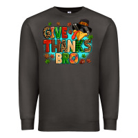 Smoke give thanks bro Premium Sweatshirt - MaliasSmallBusiness