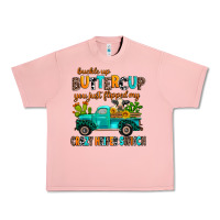 Salmon buckle up buttercup you just flipped my crazy heif Urban Heavy Tee - AdoDesignShop
