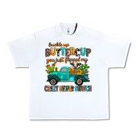 White buckle up buttercup you just flipped my crazy heif Urban Heavy Tee - AdoDesignShop