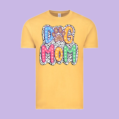 Dog Mom Dalmatian Vintage Tee Designed By Jahusdesignshop