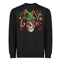 Black elf skull Heavyweight Sweatshirt - FaDigitalArtStudio