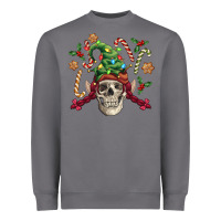 Storm elf skull Heavyweight Sweatshirt - FaDigitalArtStudio