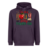 Plum in my holly jolly teacher era Heavyweight Hoodie - MaliasSmallBusiness