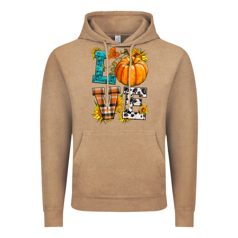 Love Pumpkin Vintage Hoodie by HRA Design Shop | Teevron