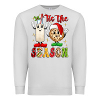 Dove Grey tis the season Premium Sweatshirt - MaliasSmallBusiness