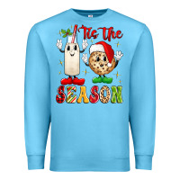 Ocean Blue tis the season Premium Sweatshirt - MaliasSmallBusiness