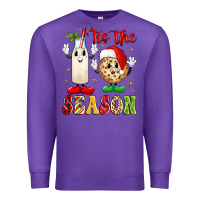 Purple tis the season Premium Sweatshirt - MaliasSmallBusiness
