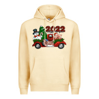 Pina Colada happy new year 2022 christmas truck with american flag Premium Hoodie - Jasminsmagicworld