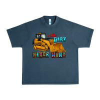 Midnight Navy a little dirt never hurt Urban Heavy Tee - AdoDesignShop