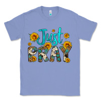 Colony Blue just pray Classic Tee - Artiststas