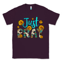Plum just pray Classic Tee - Artiststas
