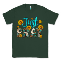 Sports Green just pray Classic Tee - Artiststas