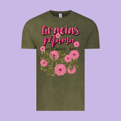 Gracias Mama Por Tu Infinito Amor Vintage Tee Designed By Jahusdesignshop