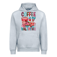 Heather Grey Coffee is my Valentine Valentine's Day Urban Hoodie - HowdyJamesFarm